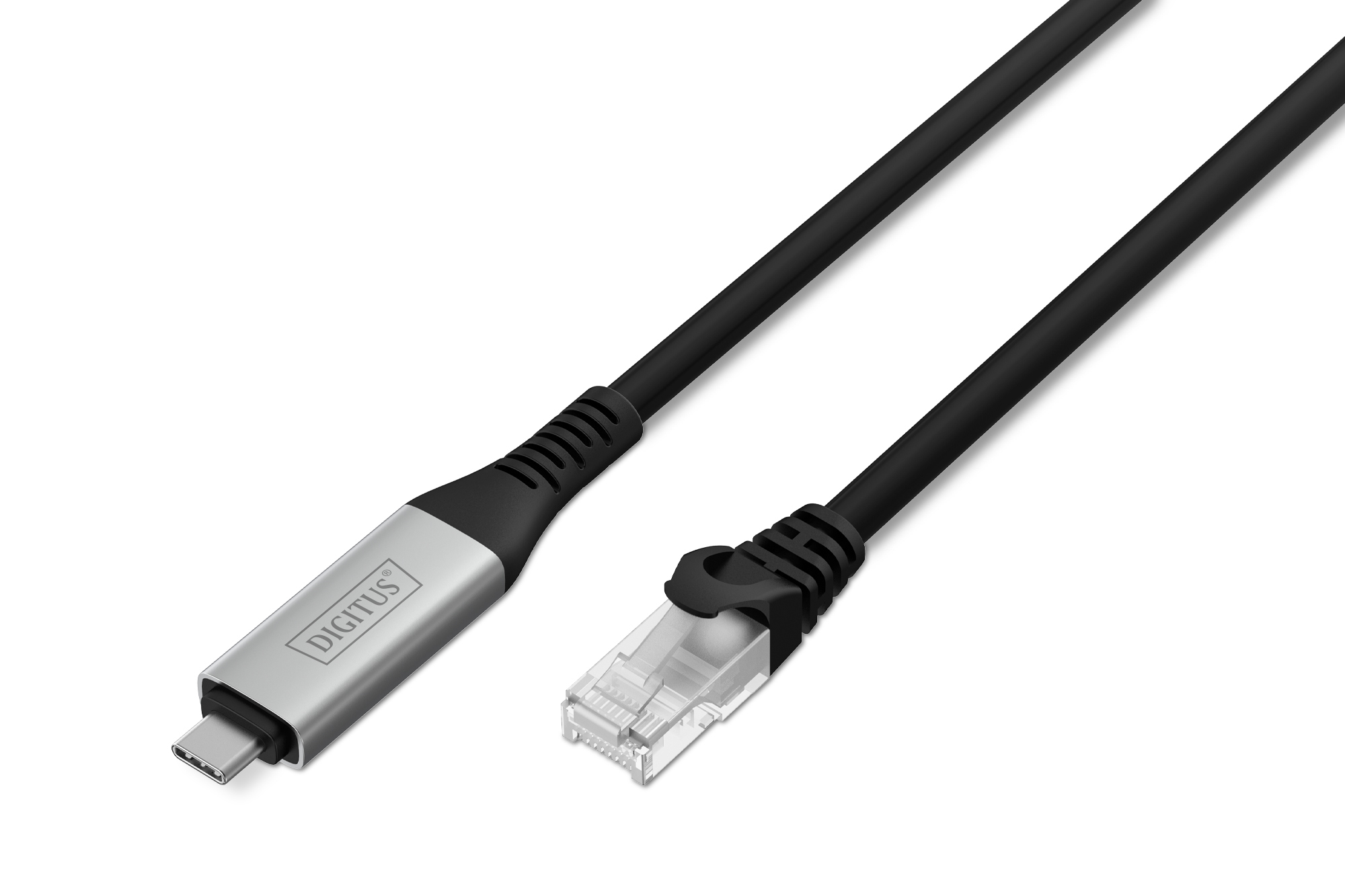 Digitus USB-C 3.2 Gen1 - RJ45 Ethernet cable, 1Gbit/s, 15m
