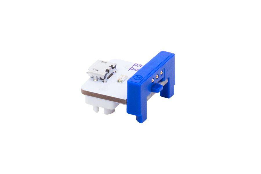 littleBits power (USB) Effektmodul Blå, Vit