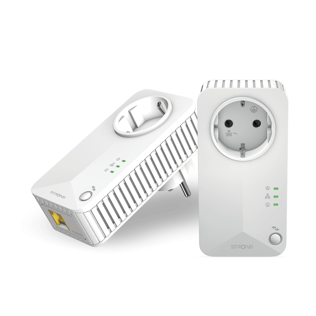 Image of Strong Powerline 600 Duo 600 Mbit/s Ethernet LAN White 2 pc(s)