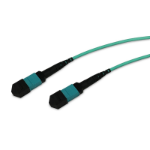 eNet Components MTPF2XO-OM4-13M-ENC InfiniBand/fibre optic cable 511.8" (13 m) MTP Aqua color