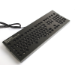 ACCURATUS Ceratech 260 Hi-Vis Keyboard and Keyguard bundle. upper case yellow letters on black keys. USB connection.