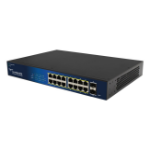 ALLNET ALL-SG8418PM network switch Managed L2 Gigabit Ethernet (10/100/1000) Power over Ethernet (PoE) 19U Black