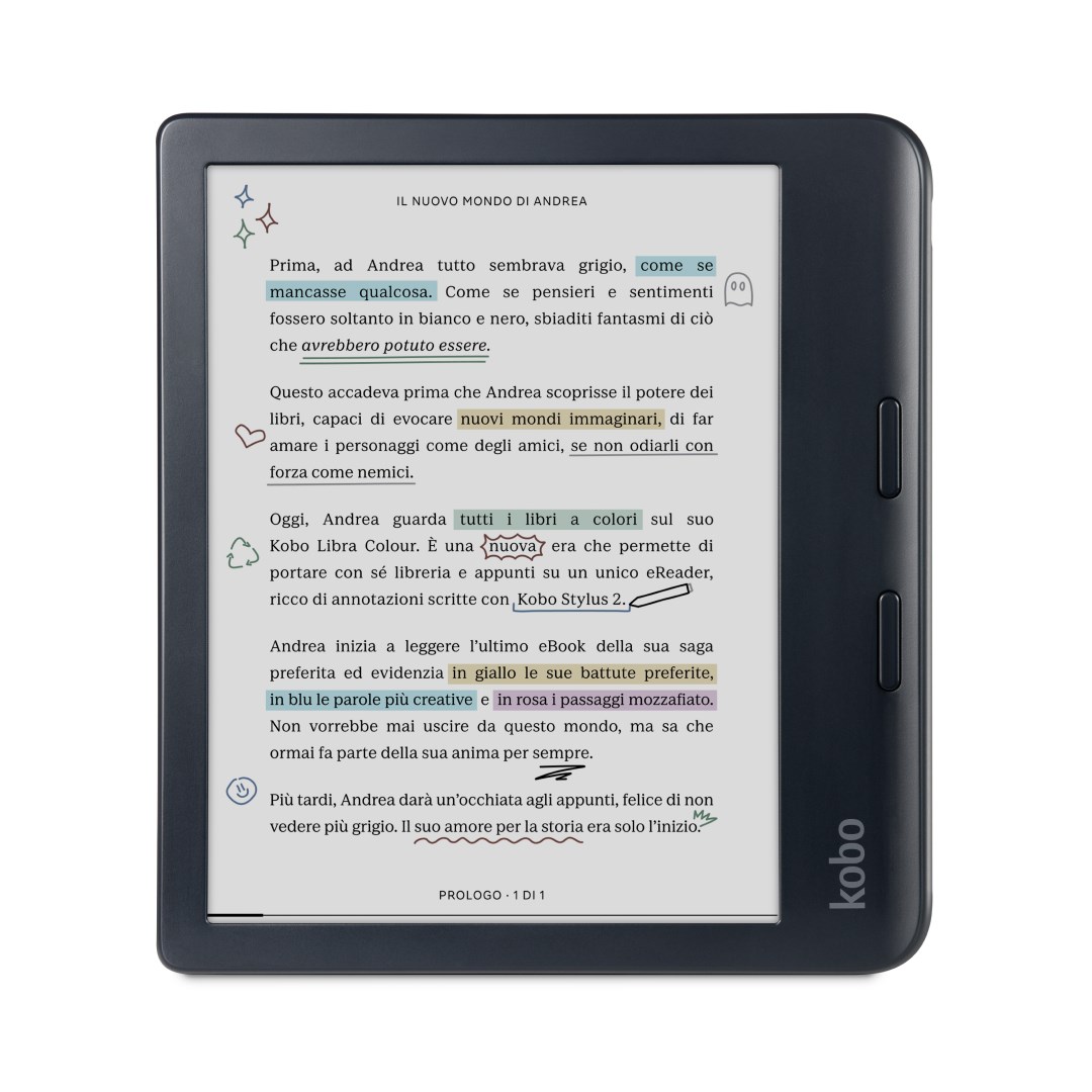 Konica Minolta o eBook Reader Libra with stylus 2