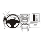 Brodit ProClip 804905 Passieve houder Mobiele telefoon/Smartphone, Draagbare mobiele computer Zwart