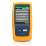 Fluke DSX-8000 Twisted pair cable tester Black, Yellow