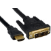 Microconnect HDM191811.5 video cable adapter 1.5 m HDMI DVI-D Black