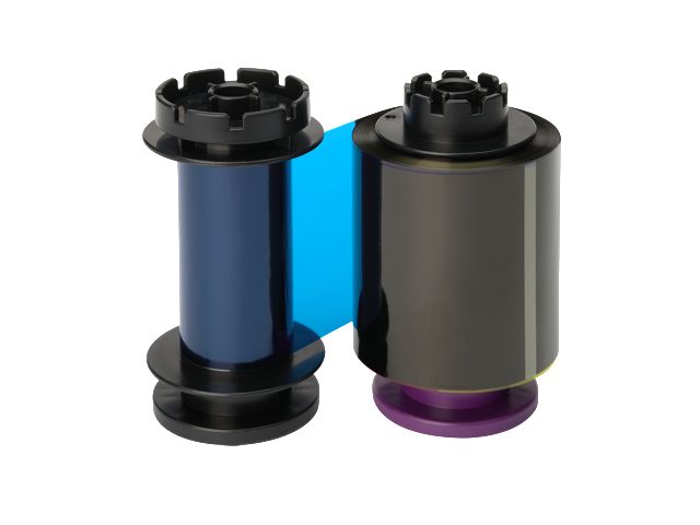 Image of Evolis RT5F011EAA Thermal-transfer ribbon Bk,BK,C,M,Y, 400 pages...