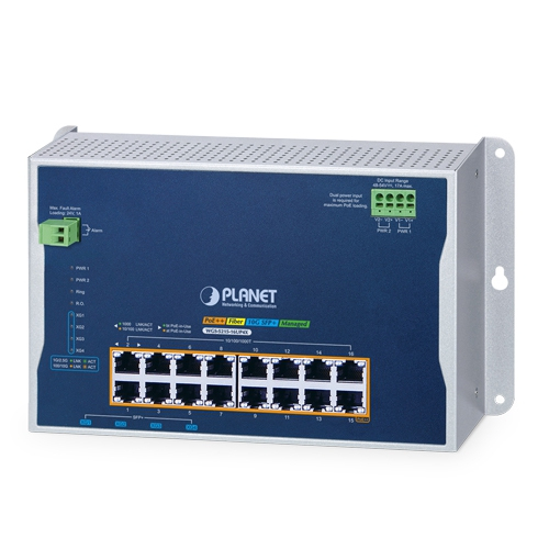 PLANET WGS-5215-16UP4X network switch Managed L2/L2+ Gigabit Ethernet