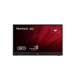VIEWSONIC 16' IPS VA1655 FHD USB-C, Mini HDMI, Speakers Video Extension, vertical display, 53 degrees tilt,  Mac OS. 1KG Ultra Portable Monitor laptop