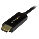 StarTech.com Câble DisplayPort vers HDMI 2m - 4K 30Hz - Adaptateur DP vers HDMI - Convertisseur pour Moniteur DP 1.2 à HDMI - Connecteur DP à Verrouillage - Cordon Passif DP vers HDMI