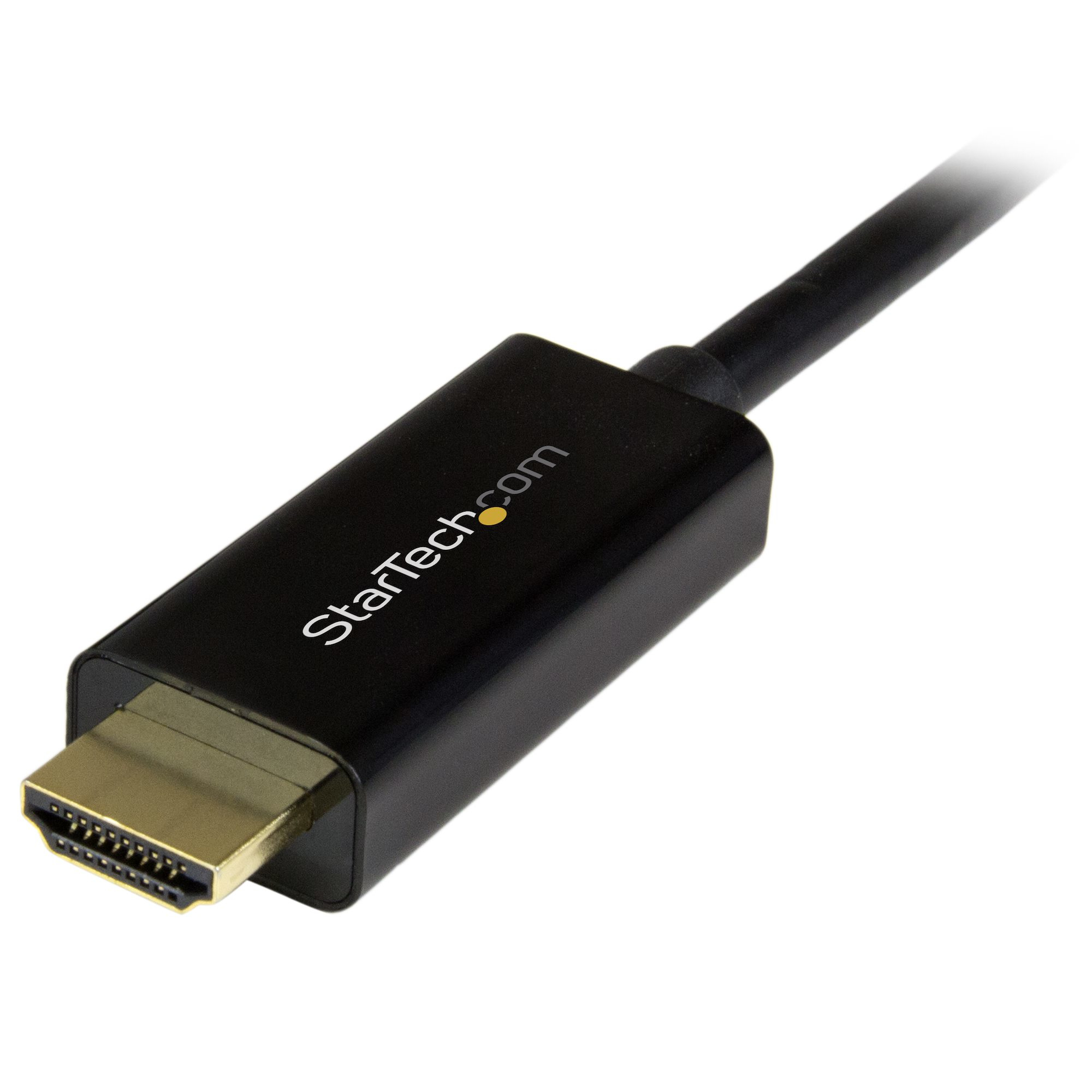 StarTech.com DisplayPort to HDMI Converter Cable - 6.5 ft (2m) - 4K