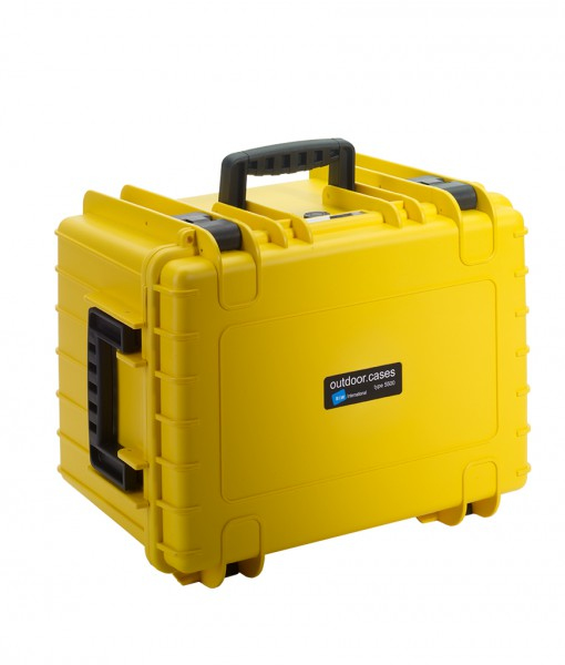 Image of B&W 5500/Y/SI equipment case Briefcase/classic case Yellow