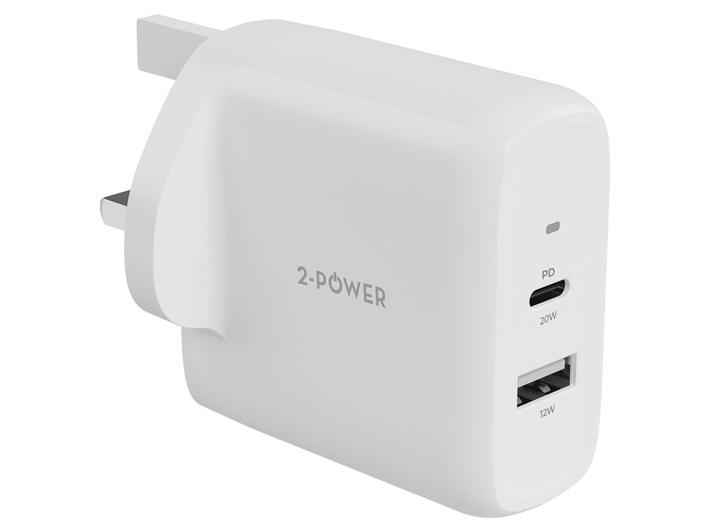 2-Power 2PWC32W02-UK mobile device charger White
