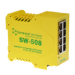 Brainboxes SW-508 network switch Unmanaged Fast Ethernet (10/100) Yellow