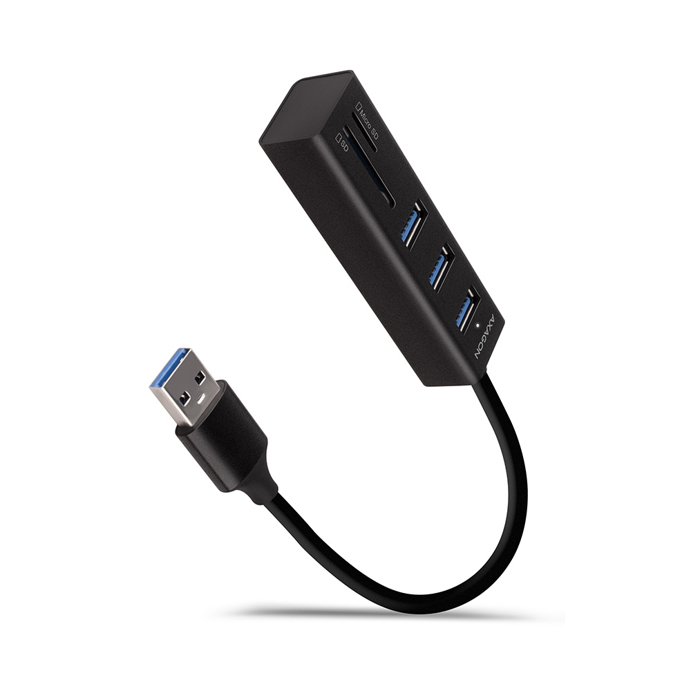 EU Product - HMA-CR3A Multiport-Hub USB 3.0 Typ A 3x USB-A SD microSD thumbnail