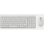 Logitech MK250 Compact Bluetooth Wireless Combo toetsenbord Inclusief muis Universeel RF-draadloos + Bluetooth QWERTY Spaans Wit