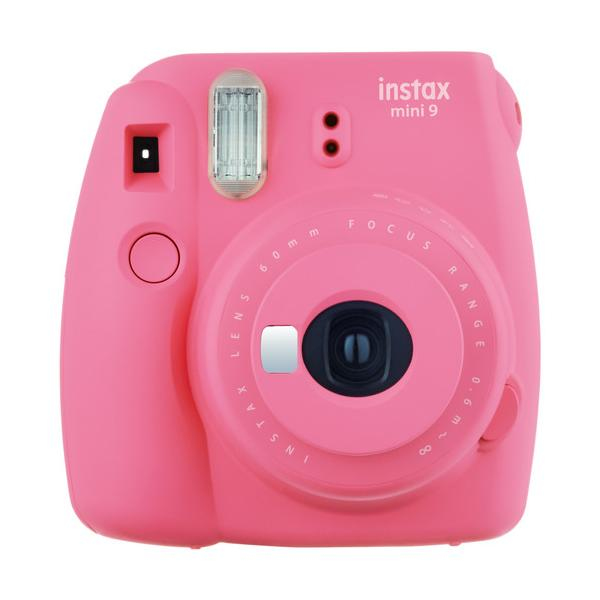 70100135869 FUJI Instax Mini 9 Instant Camera (10 Shots) - Flamingo Pink