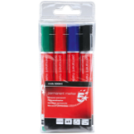 5Star 500941 marker 4 pc(s) Bullet tip Black, Blue, Green, Red