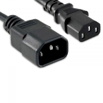 eNet Components C13C14-7F-ENC power cable Black 143.7" (3.65 m) C13 coupler C14 coupler