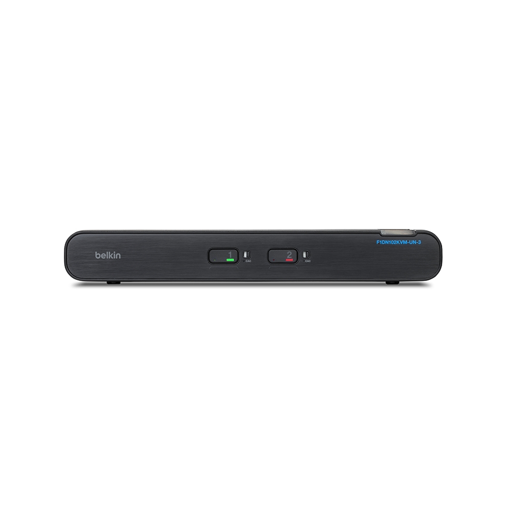 Image of Belkin F1DN102KVM-UN-3 KVM switch Rack mounting Black