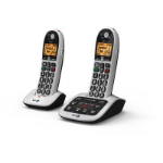 British Telecom BT4600 Advanced Nuisance Call Blocker - Twin Caller ID Black, White