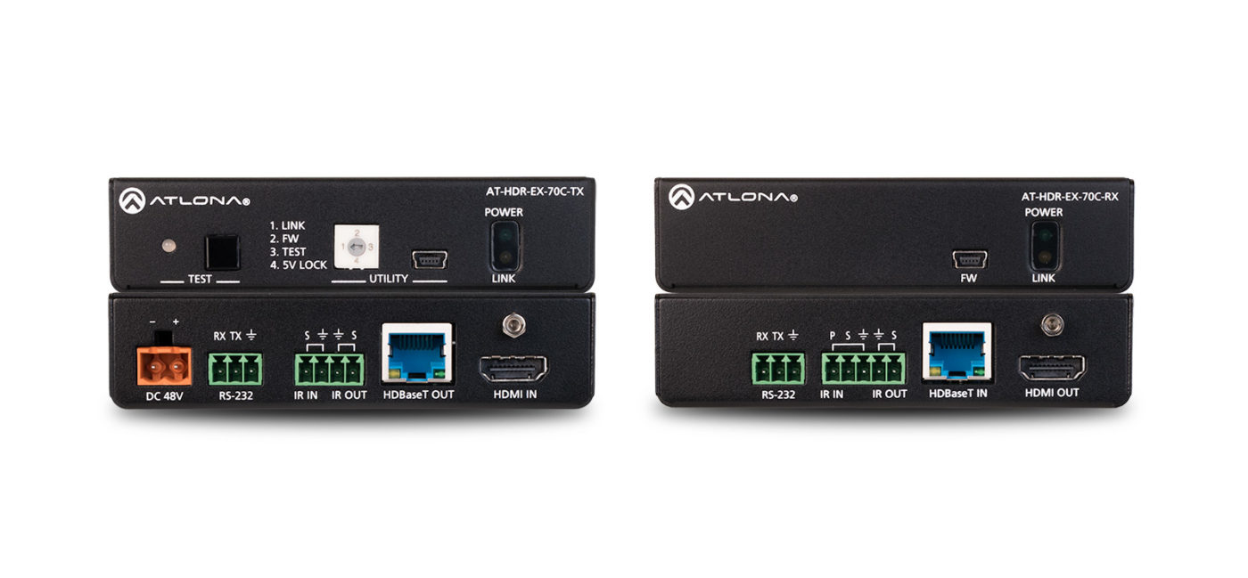 Atlona HDR-EX-70C-KIT AV transmitter & receiver