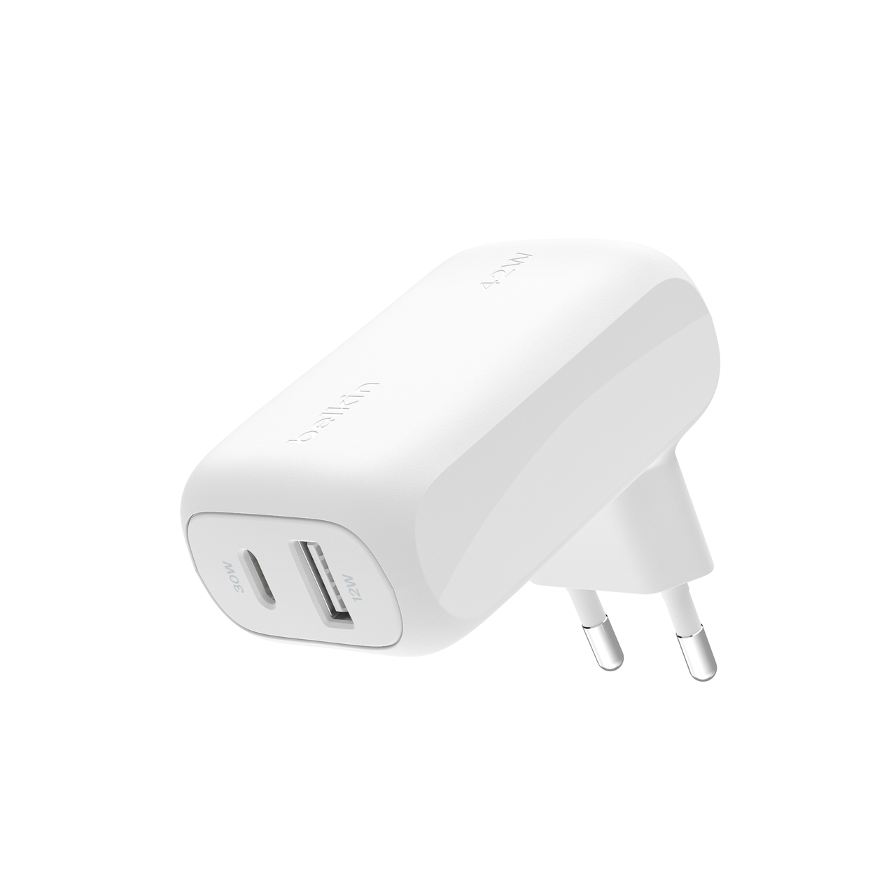 42W USB-C USB-A DUAL WCHARGER WHT EU