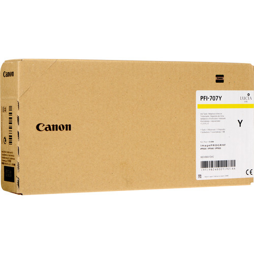Image of Canon 9824B001/PFI-707Y Ink cartridge yellow 700ml for Canon IPF 830