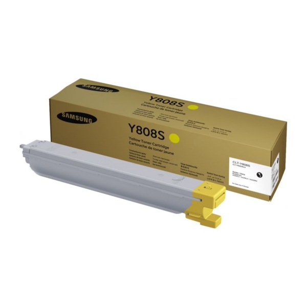 Samsung Yellow Clt-Y808s/Els/Y808s Toner-Kit 20K Pages Iso/Iec 19798