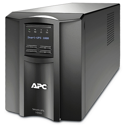 APC SMT1000J 1kVA / 670W Single-Phase Line-Interactive Mini Tower UPS APC SMT1000J 1kVA / 670W Single-Phase Line-Interactive Mini Tower UPS