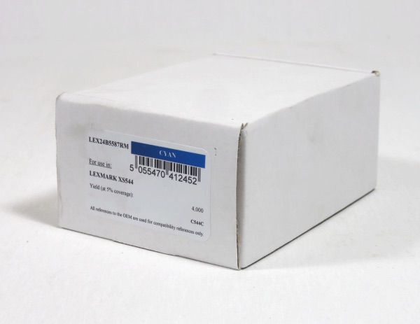 Data Direct Lexmark XS544/548 Cyan Remanufactured 4K 24B5587RM