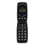 Doro Primo 406 6.1 cm (2.4") 115 g Black, Silver Entry-level phone