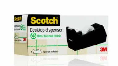 Scotch 7000028837 tape dispenser Metal, Plastic Black