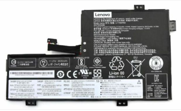 Image of Lenovo Battery 11.25V 42Wh 3 Cell 5B10T36866, Battery, Lenovo -...