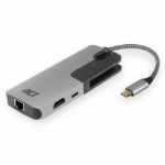 ACT AC7042 USB-C to HDMI multiport adapter with ethernet and USB hub