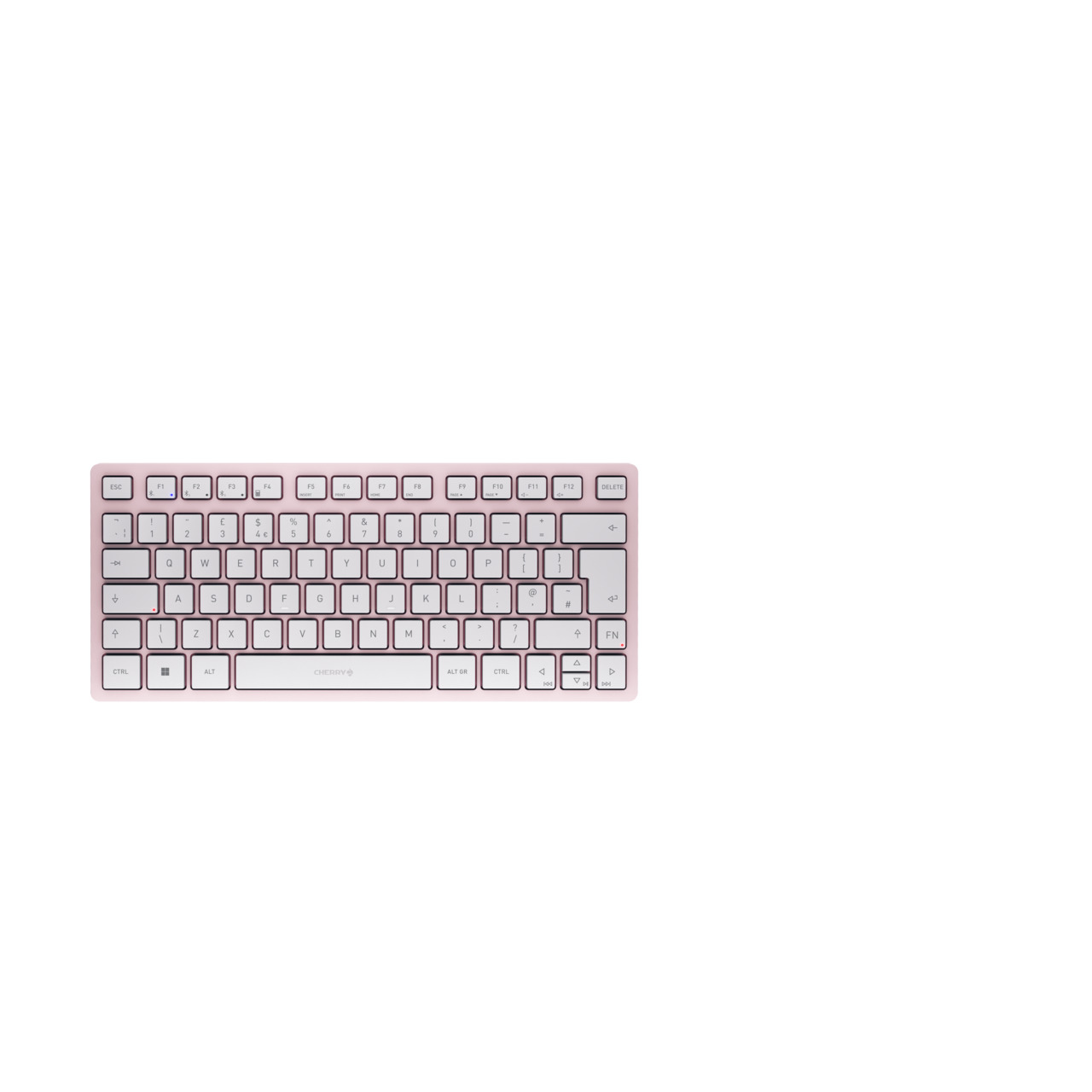 CHERRY KW 7100 MINI BT keyboard Bluetooth QWERTY English Pink