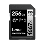 Lexar 1667x 256 GB SDXC UHS-II Class 10