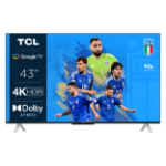 TCL P63 Series P638 109.2 cm (43") 4K Ultra HD Smart TV Wi-Fi Black