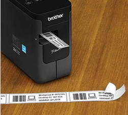 Brother PT-P750W label printer 180 x 180 DPI Wired &amp; Wireless HSE/TZe
