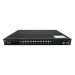 LevelOne IXP-2871 netwerk-switch Managed L2+ Gigabit Ethernet (10/100/1000) Power over Ethernet (PoE) Zwart