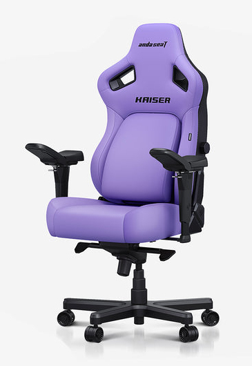 Anda Seat Kaiser 4 Series Premium Gaming armchair Padded seat Purple