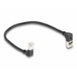 DeLOCK 80291 netwerkkabel Zwart 0,25 m Cat6a S/FTP (S-STP)