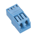 Axiom LCLC-DCP-AX fiber optic adapter LC Blue