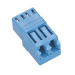Axiom LCLC-DCP-AX fiber optic adapter LC Blue