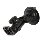 RAM Mounts Twist-Lock Composite Suction Cup Ratchet Mount with Diamond Plate
