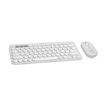 Logitech 920-012201 keyboard Mouse included Universal RF Wireless + Bluetooth QWERTY English White