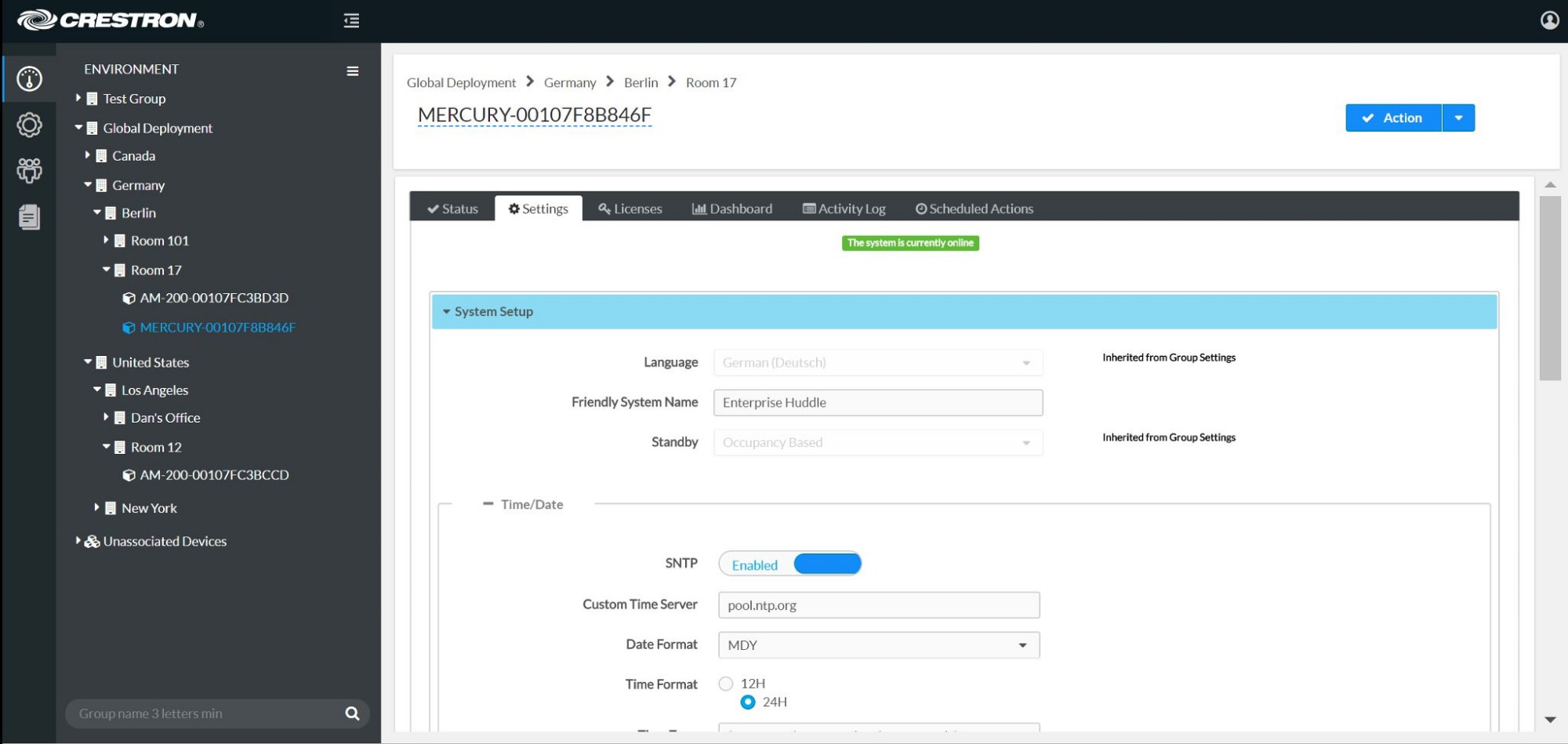 Crestron XiO Cloud System management 1 license(s) 0.083 year(s)