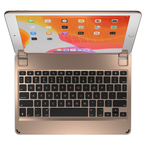 Brydge BRY80032F mobile device keyboard Gold Bluetooth AZERTY French