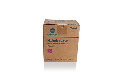 Konica Minolta A0X5354/TNP-50M Toner magenta, 5K pages for KM Bizhub C 3100