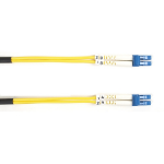 Black Box FOSM-LSZH-010M-LCLC InfiniBand/fibre optic cable 393.7" (10 m) LC OS2 Yellow